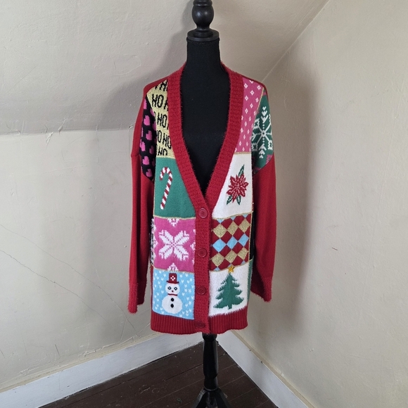 Celebrate Together Women's Christmas Cardigan Size 2X - Picture 1 of 12